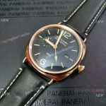 Replica Panerai Radiomir GMT PAM 421 Watch Rose Gold Case